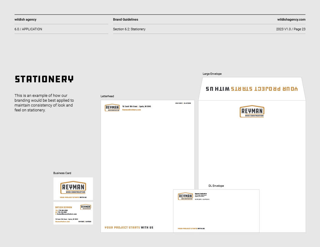 reyman brothers brand guidelines